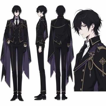 冷酷制服成男 OC人设盲盒