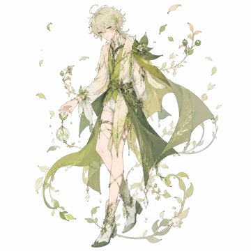 森林精灵少年 OC人设盲盒